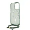 Guess - Backcover iPhone 16 Pro - Magsafe with pearl strap - Green - Thumbnail Image 2