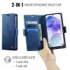 Solidenz 2-in-1 MagSafe Wallet Case voor Samsung Galaxy S25 Plus-S24 Plus – Blauw - Thumbnail Image 3