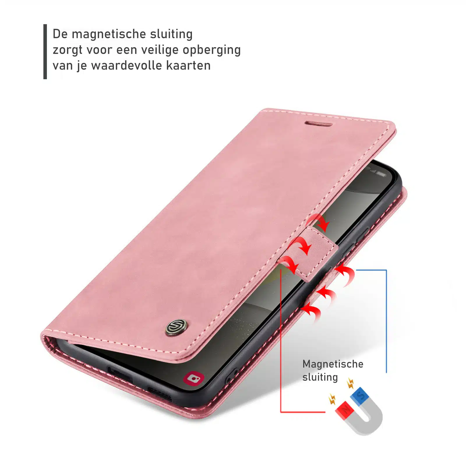 Solidenz-Urban-Book-Samsung-Galaxy-S25-Edge-hoesje-Roze-7