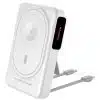 Xssive - Magnetic Wireless Powerbank incl. Cable 10.000 mAh XS-PB43W - Wit - Thumbnail Image 1