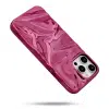 Casemania Curved Glossy Case - iPhone 16 Pro -Roze-2-Cityhoesje.nl