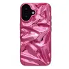 Casemania Curved Glossy Case - iPhone 16 -Roze-1-Cityhoesje.nl