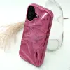 Casemania Curved Glossy Case - iPhone 16 -Roze-4-Cityhoesje.nl