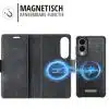 Solidenz - 2 in 1 MagSafe Bookcase Geschikt voor Samsung Galaxy S25 Edge – Zwart - Thumbnail Image 4