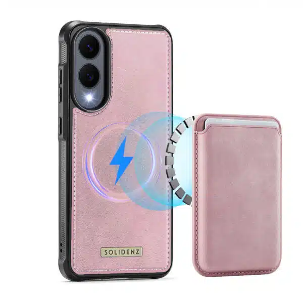 Solidenz-MagSafe-Wallet-Backcover-voor-Samsung-Galaxy-S25-Edge-Roze-1-Cityhoesje.nl