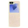 Casemania-3D Diamond Backcoveer-Samsung Z Flip 7-Goud-1
