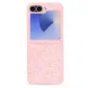 Casemania-3D Diamond Backcoveer-Samsung Z Flip 7-Roze-1