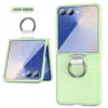 Hinge Ring Protection Case-Samsung Z Flip 7-Lightgroen