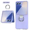 Hinge Ring Protection Case-Samsung Z Flip 7-Paars