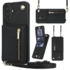 Solidenz-Fashion-Portemonnee-hoesje-met-koord-Samsung-Galaxy-A56-A36-A26-Zwart-1 - kopie