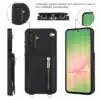 Solidenz-Fashion-Portemonnee-hoesje-met-koord-Samsung-Galaxy-A56-A36-A26-Zwart-4 - kopie