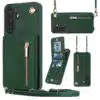 Solidenz-Fashion-Portemonnee-hoesje-met-koord-Samsung-Galaxy-A56-Groen-1