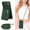 Solidenz-Fashion-Portemonnee-hoesje-met-koord-Samsung-Galaxy-A56-Groen-6 - kopie