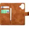Cityhoesje-Bookcase- 2 in 1 Magsafe-iPhone 17-Bruin - Thumbnail Image 3