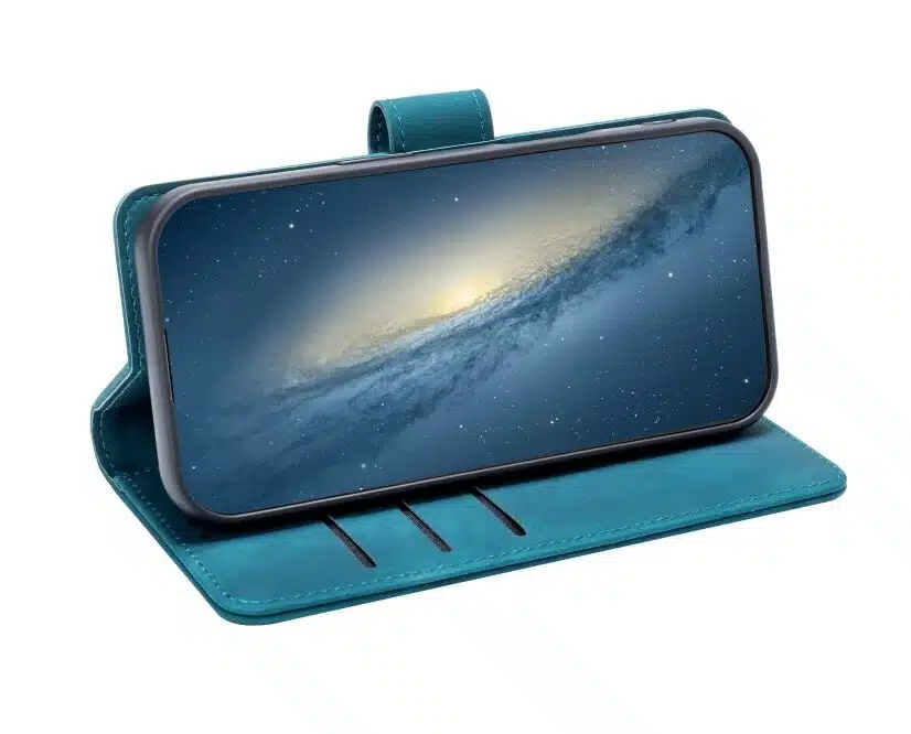 Cityhoesje-Bookcase-2 in 1 Magsafe-iPhone 17-Groen - Afbeelding 2