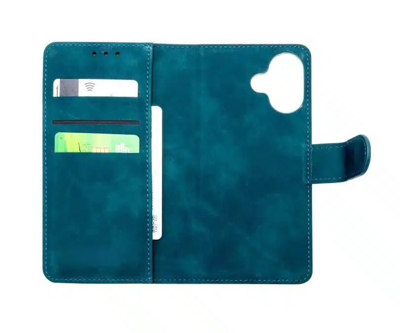 Cityhoesje-Bookcase-2 in 1 Magsafe-iPhone 17-Groen - Afbeelding 6