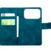CaseMania –iphone 17 Pro Max–2in1-Magsafe- BookCase – Pasjeshouder-Groen-4-Cityhoesje.nl