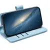 CaseMania –iphone 17 Pro–2in1-Magsafe- BookCase – Pasjeshouder-Light Blauw-5-Cityhoesje.nl