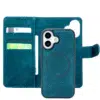 CaseMania –iphone 17–2in1-Magsafe- BookCase – Pasjeshouder-Groen-2-Cityhoesje.nl