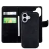 CaseMania –iphone 17–2in1-Magsafe- BookCase – Pasjeshouder-Zwart-2-Cityhoesje.nl