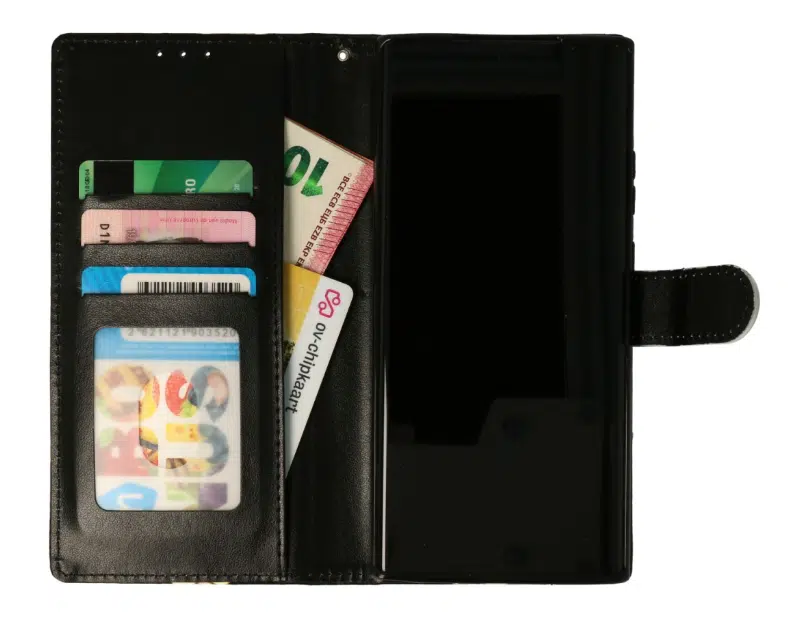 Samsung A17-Bookcase Print-Luipaard-3-Cityhoesje.nl