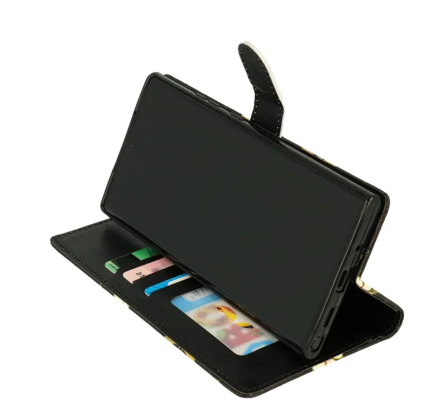 Samsung A17-Bookcase Print-Luipaard-4-Cityhoesje.nl