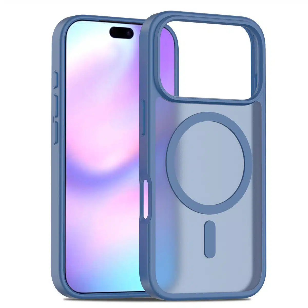 Solidenz-Backcover-FrostMag-iPhone17 Pro Max-18 Pro Max-Blauw - Afbeelding 1