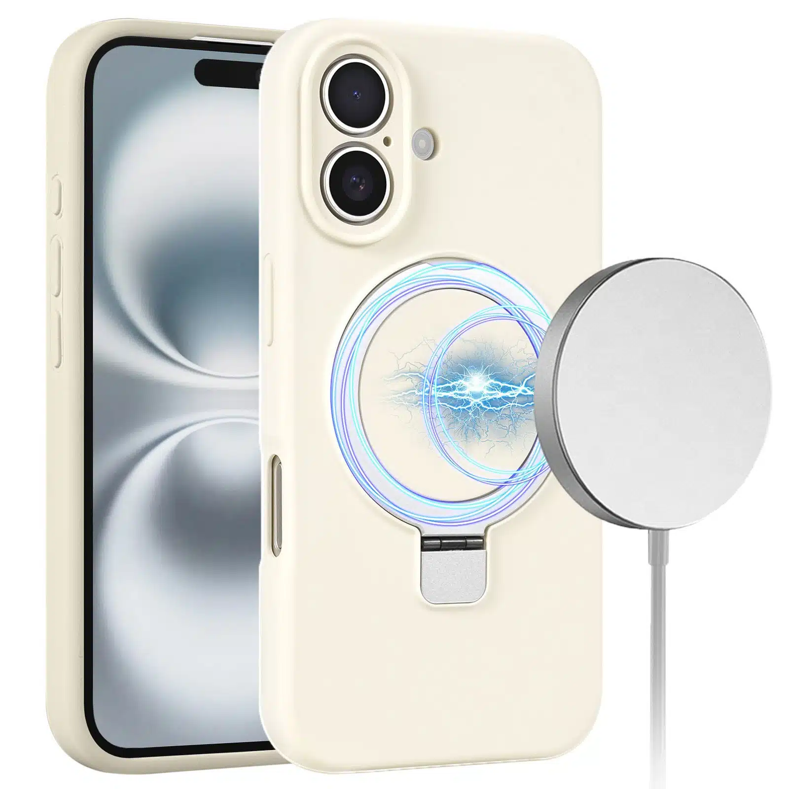 Solidenz-MagSafe-Kickstand-iPhone-17-Hoesje-Beige-1