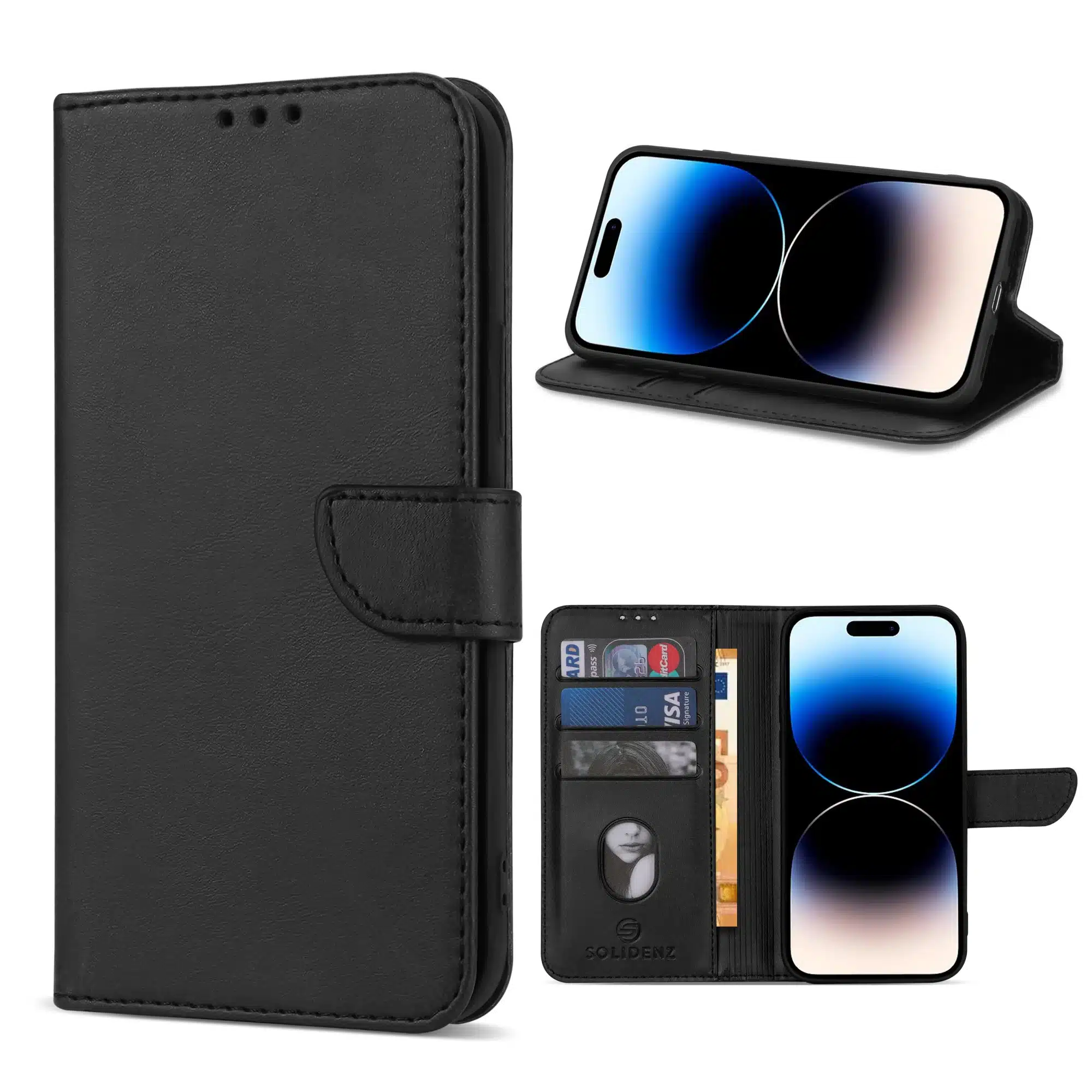 Solidenz-bookcase-iPhone-17-Zwart-1