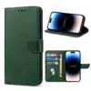 iPhone 17-Solidenz-Bookcase-Groen-1-Cityhoesje.nl