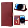 iPhone 17-Solidenz-Bookcase-Rood-1-Cityhoesje.nl