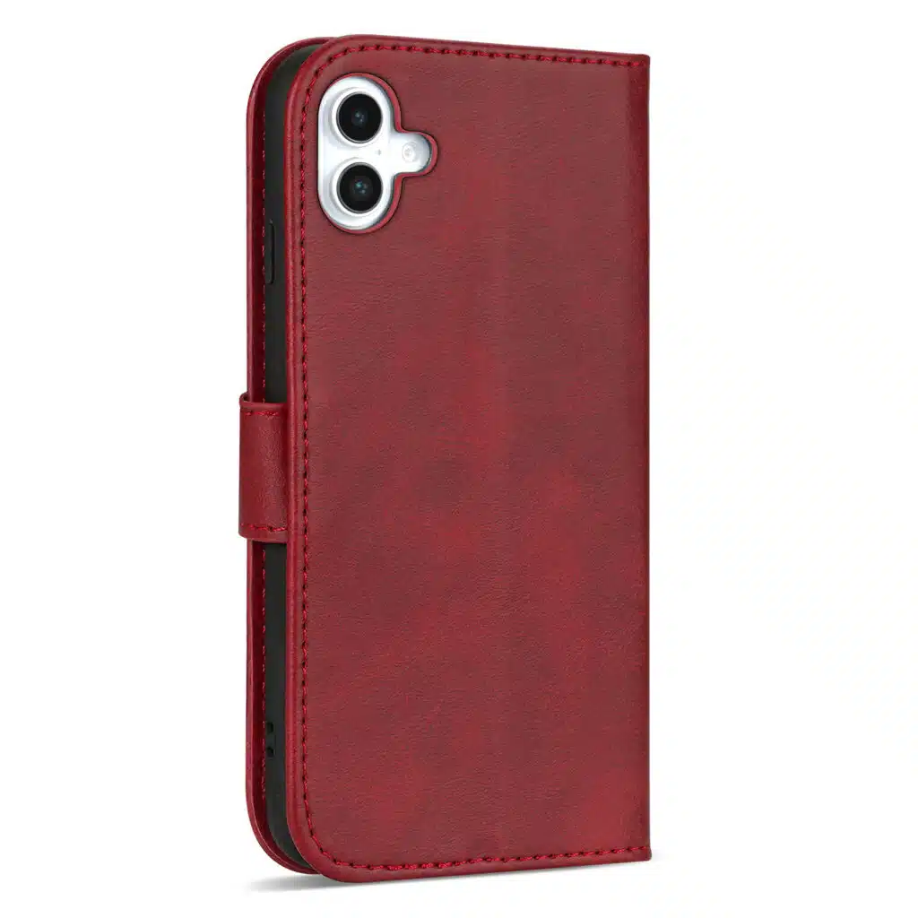 iPhone 17-Solidenz-Bookcase-Rood-3-Cityhoesje.nl