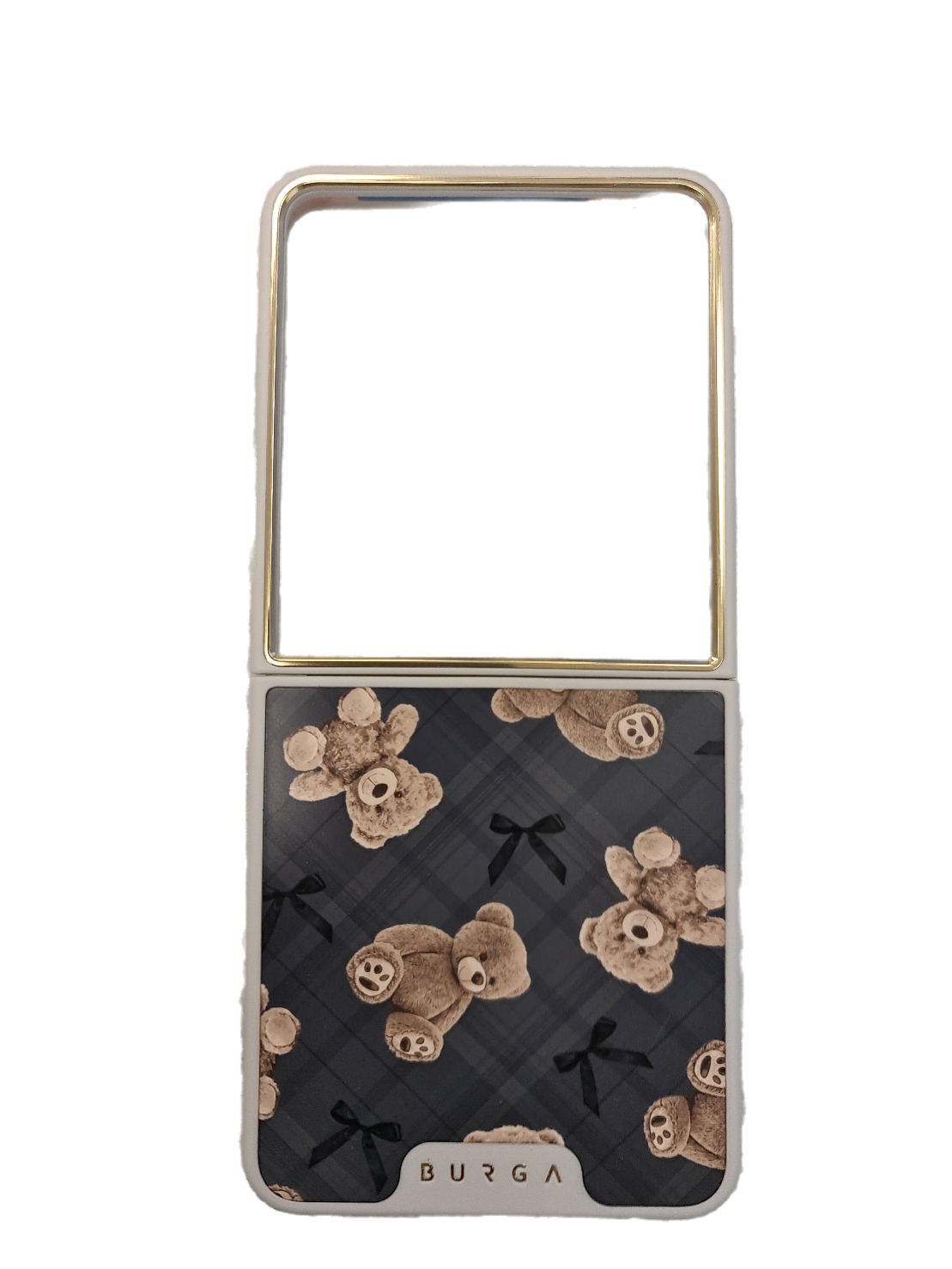 Burga - Backcover - Barely Yours Elite Case - Samsung Z Flip 7 - Bruin - Afbeelding 1