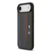 BMW iPhone 17 Air Backcover hoesje - MagSafe Kevlar Case With Printed Tricolor & Metal Logos - Zwart-2