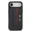 BMW iPhone 17 Air Backcover hoesje - MagSafe Kevlar Case With Printed Tricolor & Metal Logos - Zwart-3