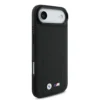 BMW iPhone 17 Air Backcover hoesje - MagSafe - Quilted Leather Case With Metal Logo - Zwart-4