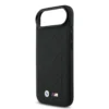 BMW iPhone 17 Air Backcover hoesje - MagSafe - Quilted Leather Case With Metal Logo - Zwart-5