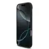 BMW iPhone 17 Air Backcover hoesje - MagSafe - Quilted Leather Case With Metal Logo - Zwart-7