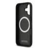 BMW iPhone 17 Backcover hoesje - MagSafe Kevlar Case With Printed Tricolor & Metal Logos - Zwart-6