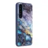 Casemania-Samsung S25 FE-Marmer Glitter-Blauw Paars-2-Cityhoesje.nl
