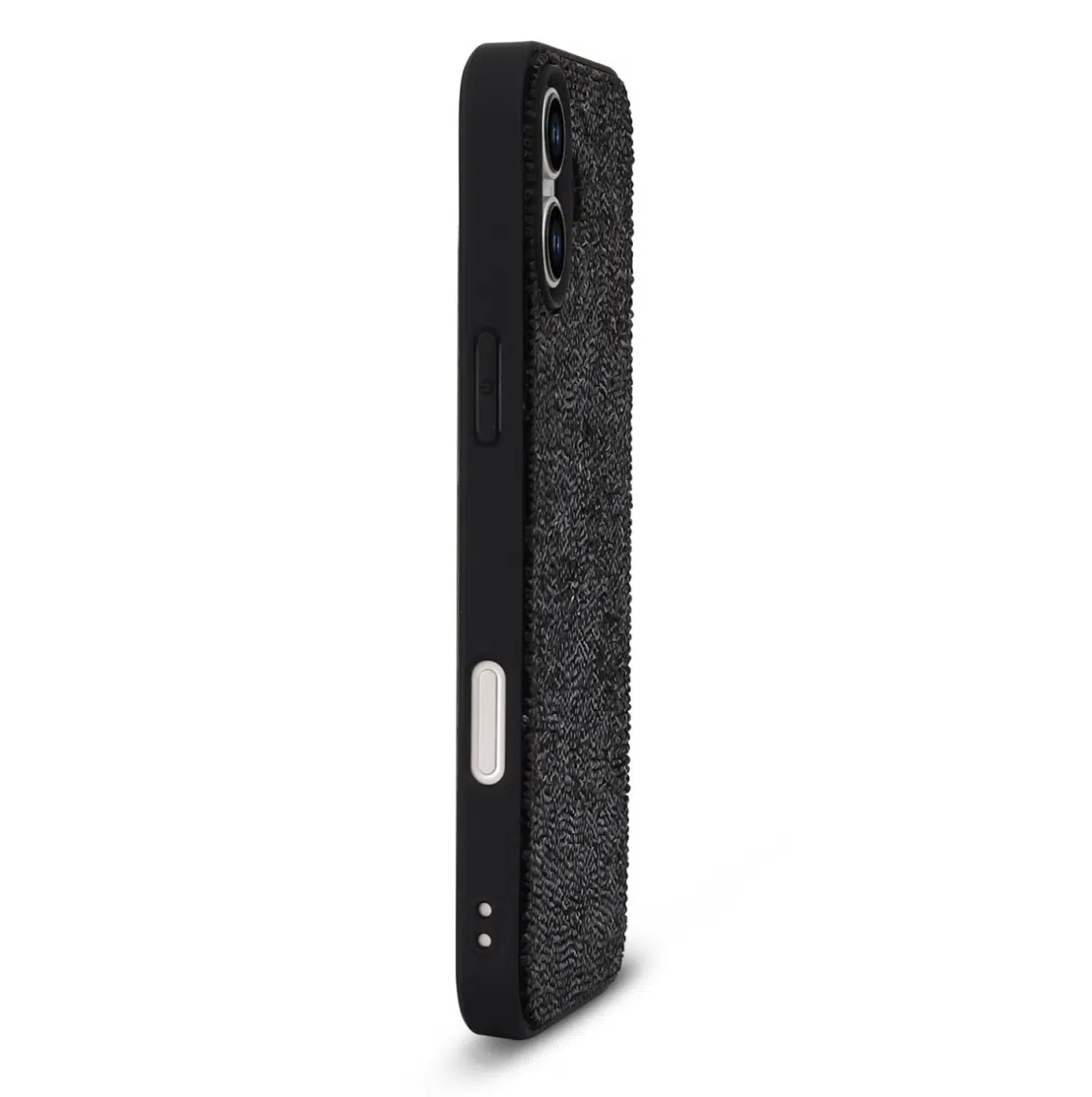 Casemania-iphone 17-Diamond Backcover-Zwart-3