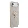Guess iPhone 17 Air Back cover case - 4G - Big Metal Logo - Roze-1