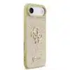 Guess iPhone 17 Air Back cover case - Big 4G - Fixed Glitter - Goud-2