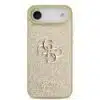 Guess iPhone 17 Air Back cover case - Big 4G - Fixed Glitter - Goud-3