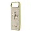 Guess iPhone 17 Air Back cover case - Big 4G - Fixed Glitter - Goud-5