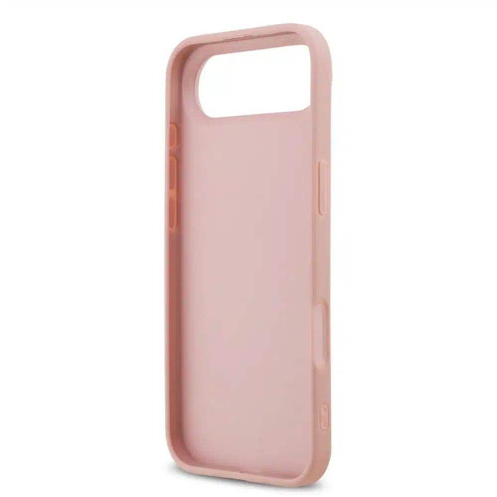 Guess iPhone 17 Air Back cover case - Big 4G - Fixed Glitter - Roze-6