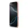 Guess iPhone 17 Air Back cover case - Big 4G - Fixed Glitter - Roze-7