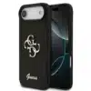 Guess iPhone 17 Air Back cover case - Big 4G - Fixed Glitter - Zwart-1