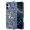 Guess iPhone 17 Back cover case - 4G - Big Metal Logo - Blauw-1