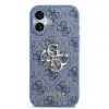 Guess iPhone 17 Back cover case - 4G - Big Metal Logo - Blauw-3